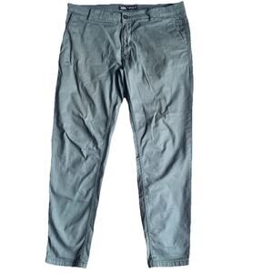 Zara Mens Green Chino Pants‎ Size 38